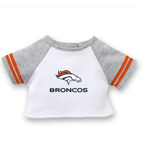 American Girl Doll NFL Denver BRONCOS FAN TEE + STARRY JEGGINGS Football Outfit - Picture 7 of 13